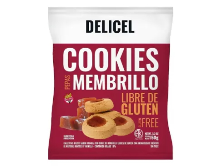 Galletitas "Delicel" (Pepas) - Apto celíacos