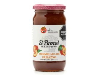 Mermelada "El Brocal" (Durazno) - (x 420gr)