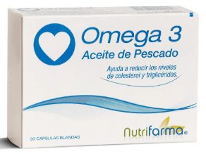 Aceite Pescado Omega 3 "Nutrifarma" - (x 30 Caps)