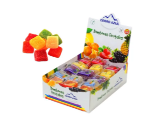 Caja Bombón (Fruta) - (x 45 Uni)