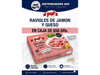 RAVIOLES DE JAMON Y QUESO ( En Caja de 650 Grs).