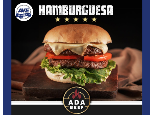 HAMBURGUESA DE CARNE 100% 83grs  60 UNIDADES (30 PAQUETES FLOW PACK)