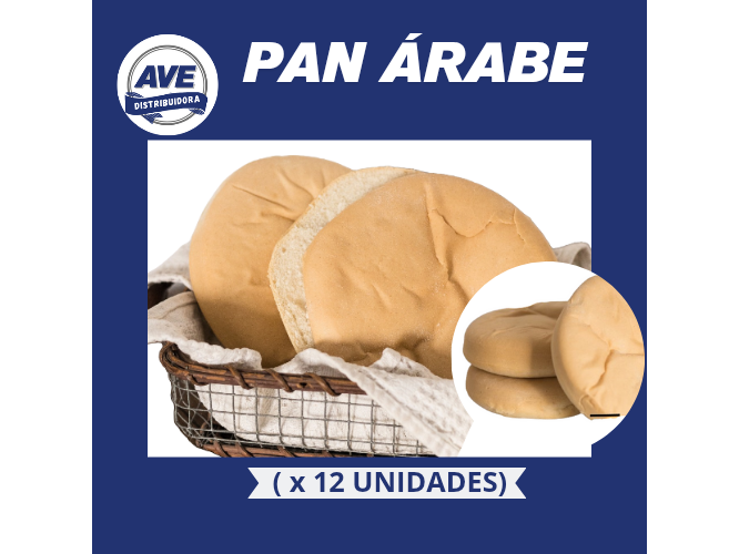 PAN ÁRABE ( x 12 Unidades)