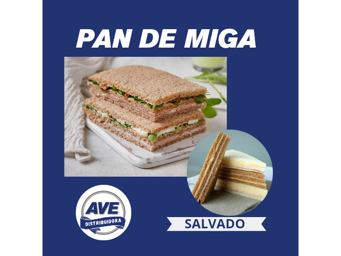 PAN DE MIGA - SALVADO. (x 5Kg).
