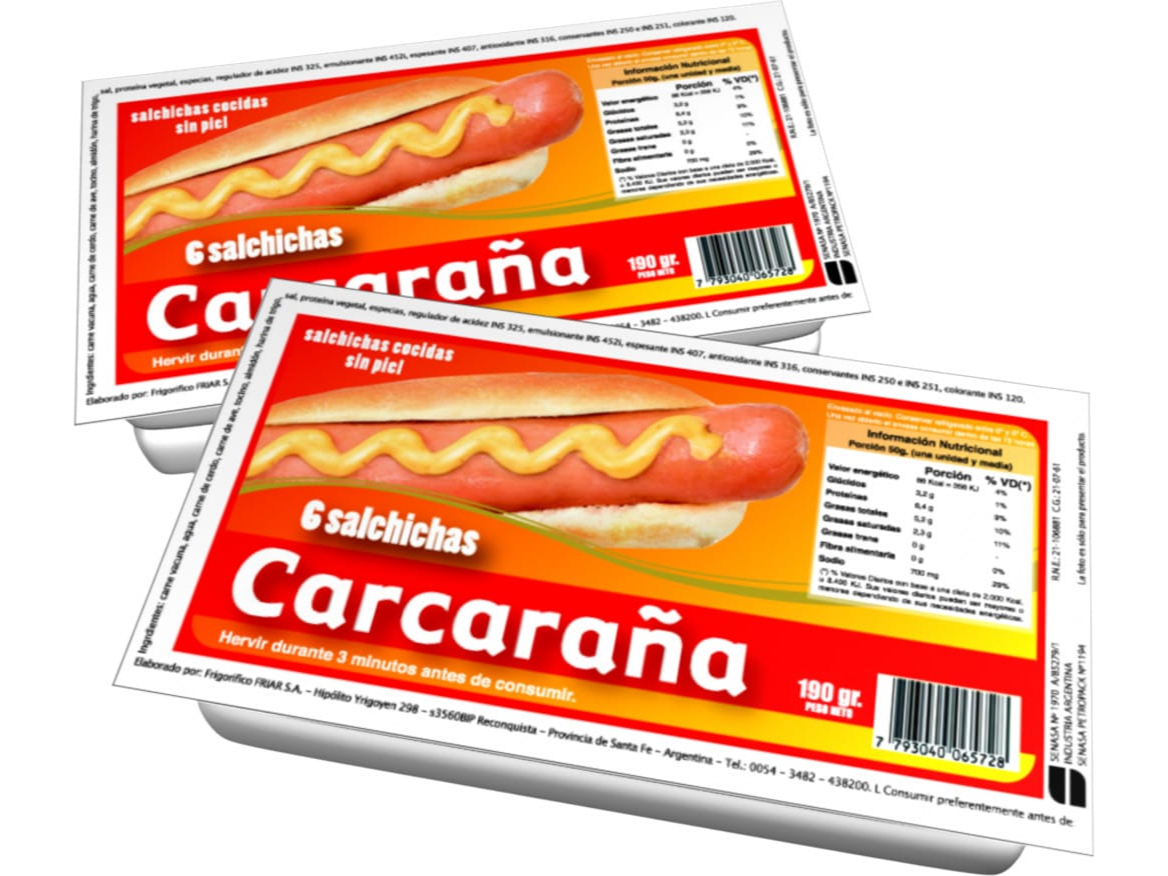 SALCHICHAS CARCARAÑA