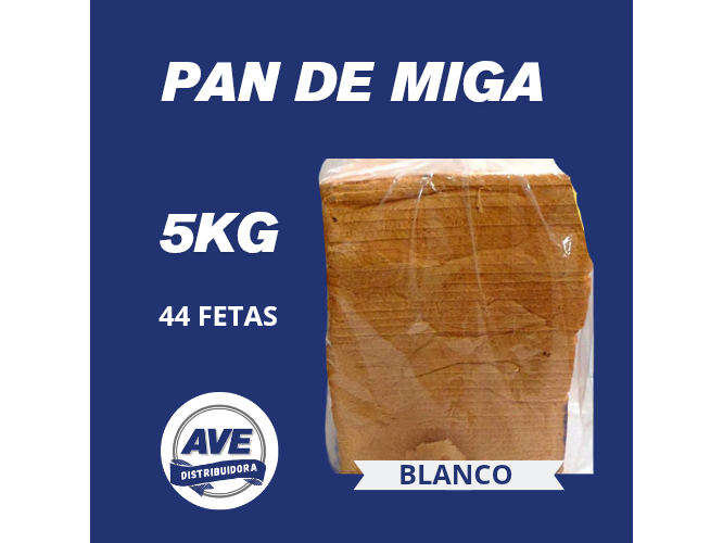 PAN DE MIGA BLANCO