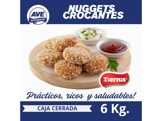 NUGGETS CROCANTES (x 6 Kg).