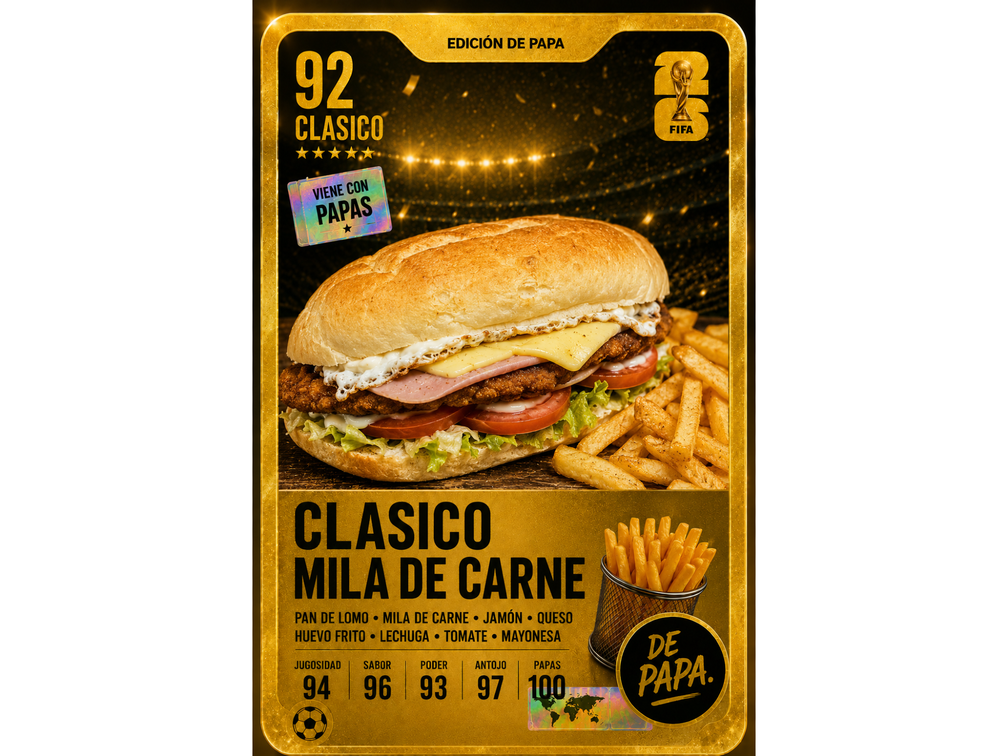 CLASICO MILA DE CARNE
