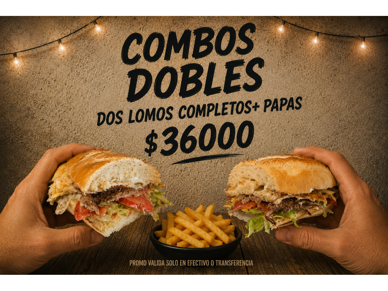 DOS LOMOS COMPLETOS