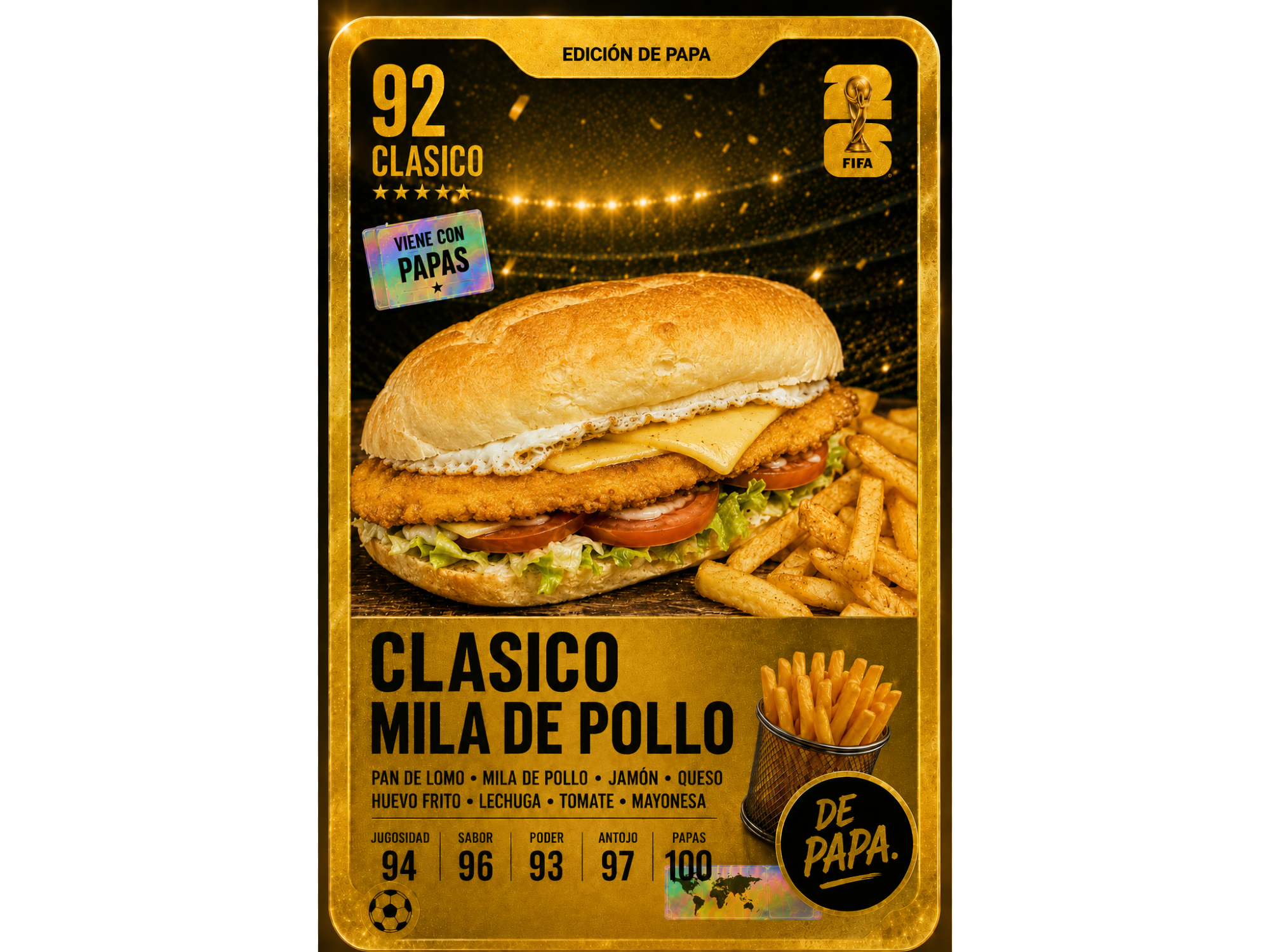 CLASICO MILA DE POLLO