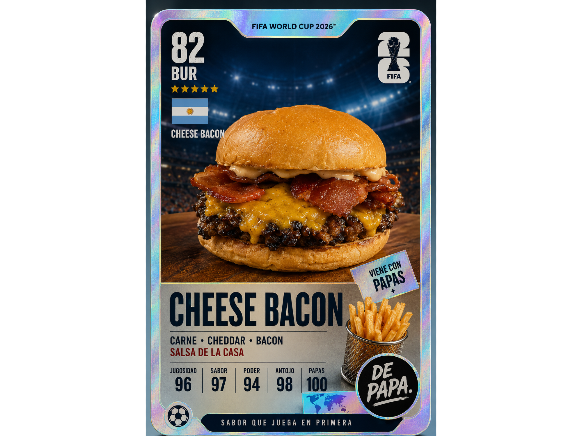 CHEESE BACON