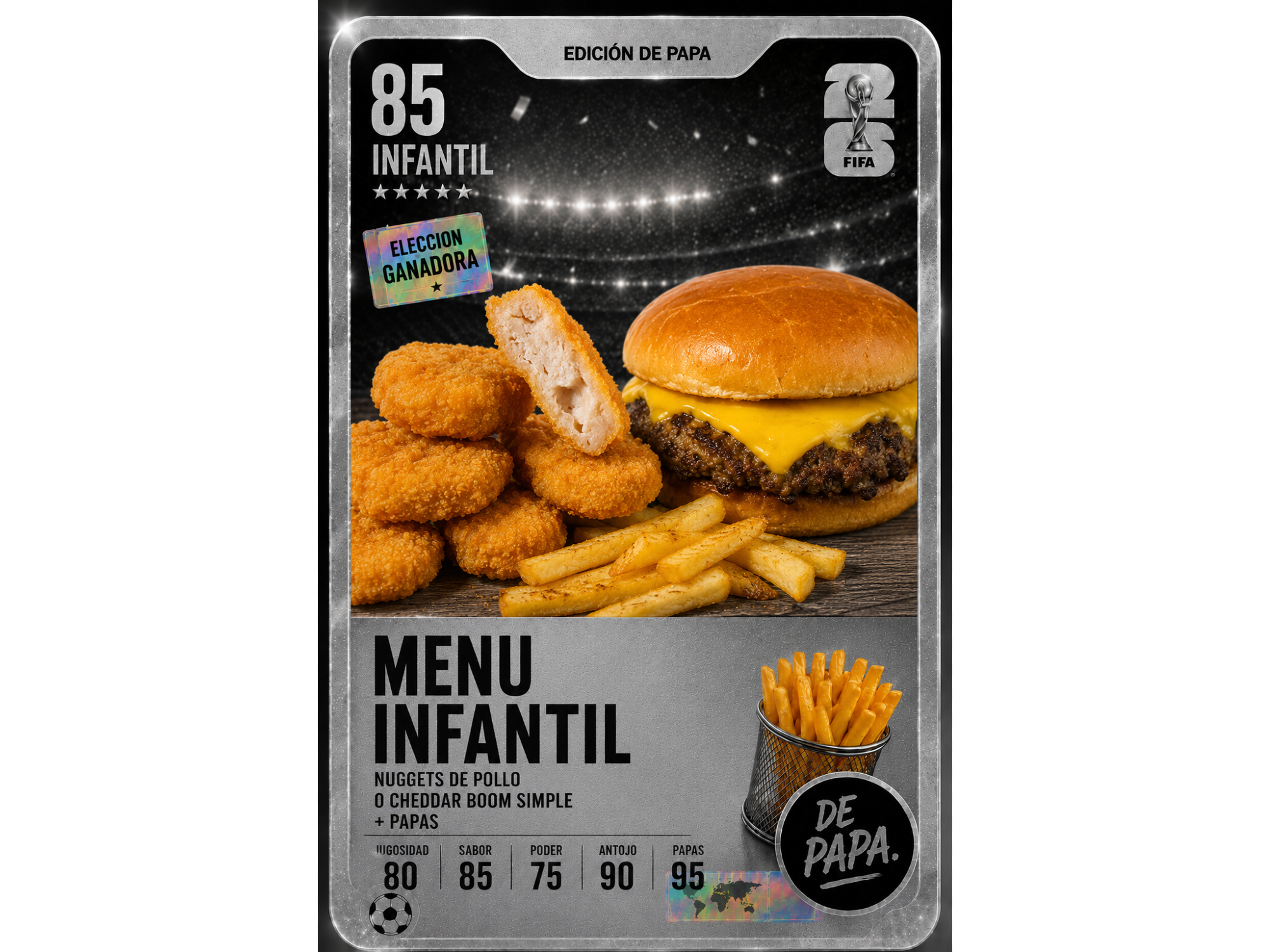 MENU INFANTIL