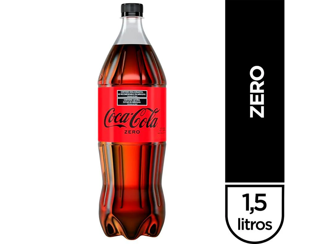 COCA ZERO 1.5 Lts