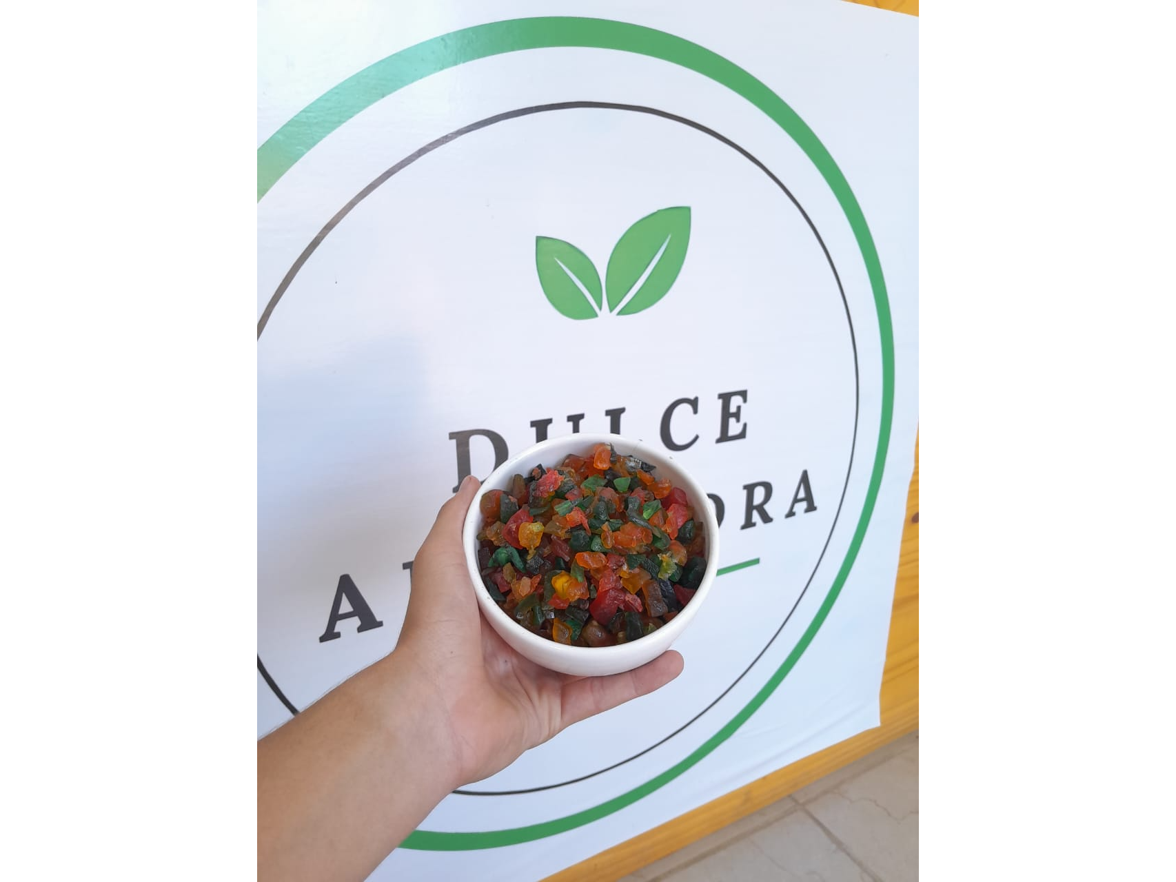 Frutas abrillantadas