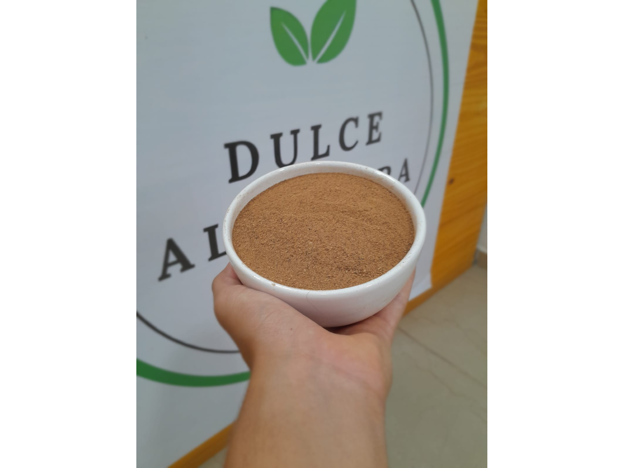 Nuez moscada en polvo