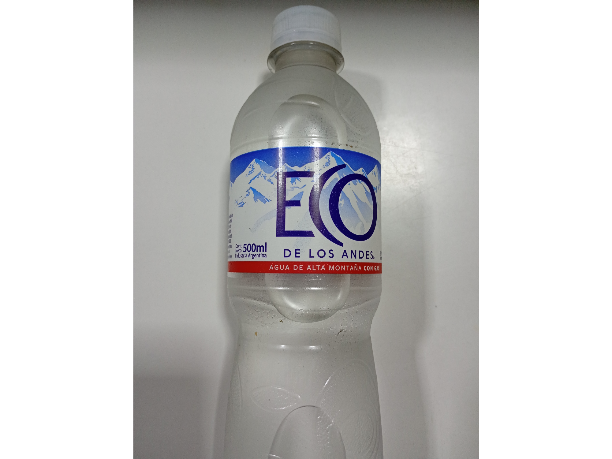 Agua con gas 500cc