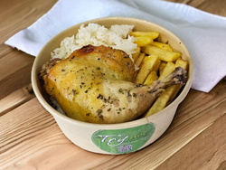 Tuto de pollo al horno con agregado