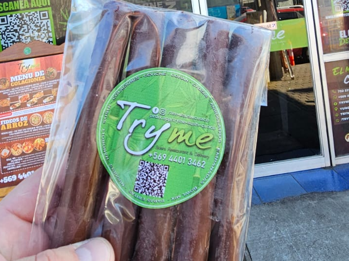 Set de cuchufli bañados en chocolate