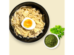 Tallarines a la Huancaína