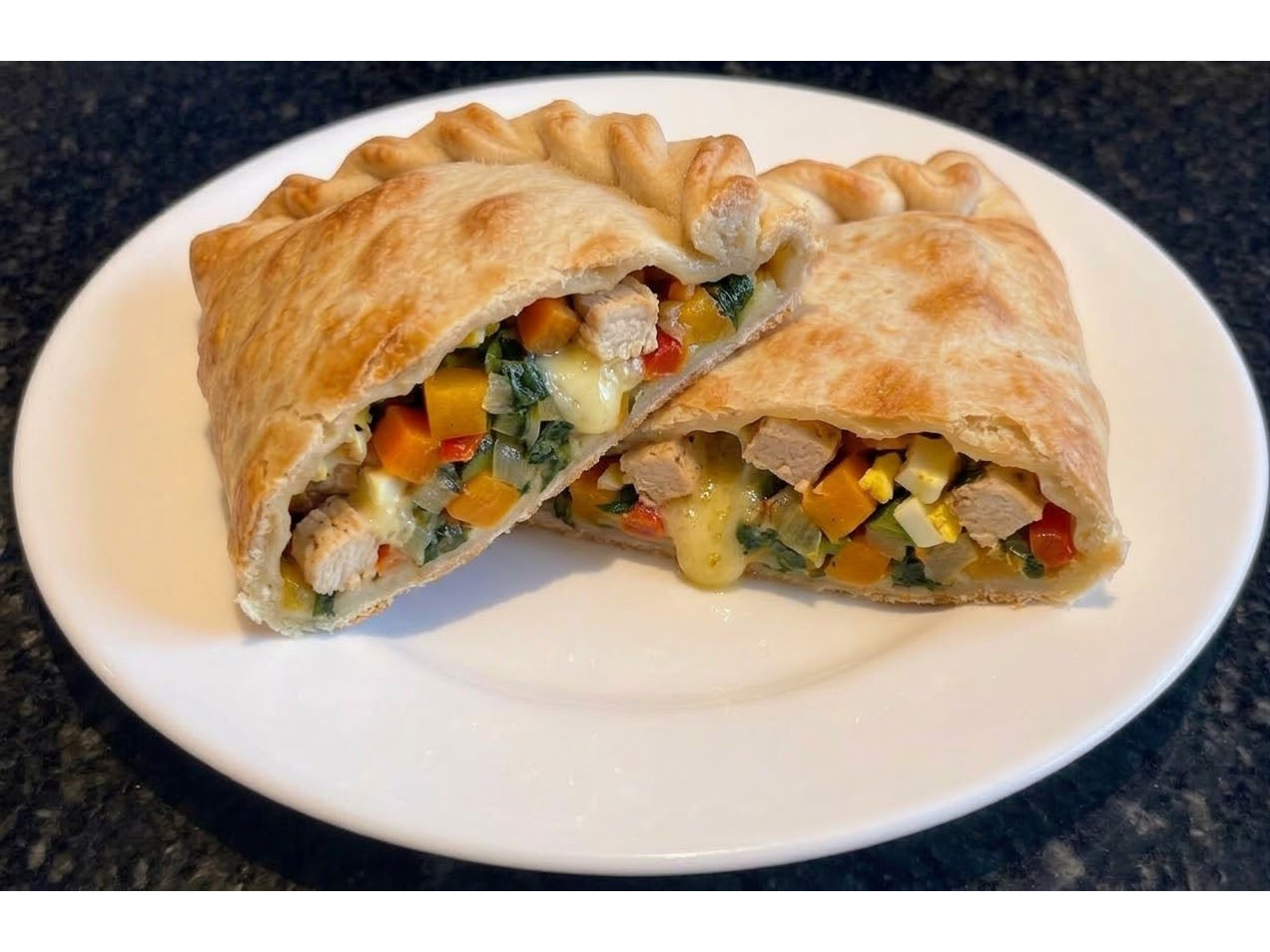 Verduras y pollo