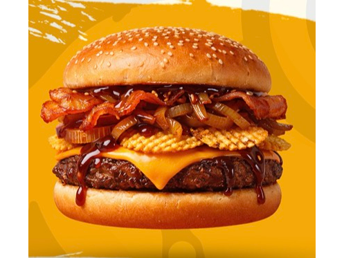 BBQ BACON + PAPAS FRITAS - Doble