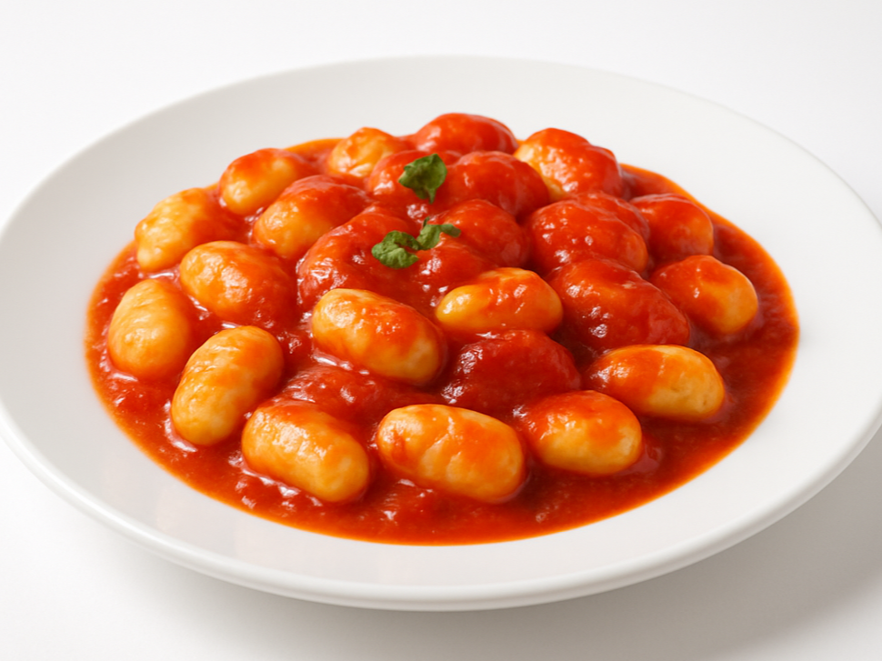 Ñoquis con filetto o crema (Especificar)