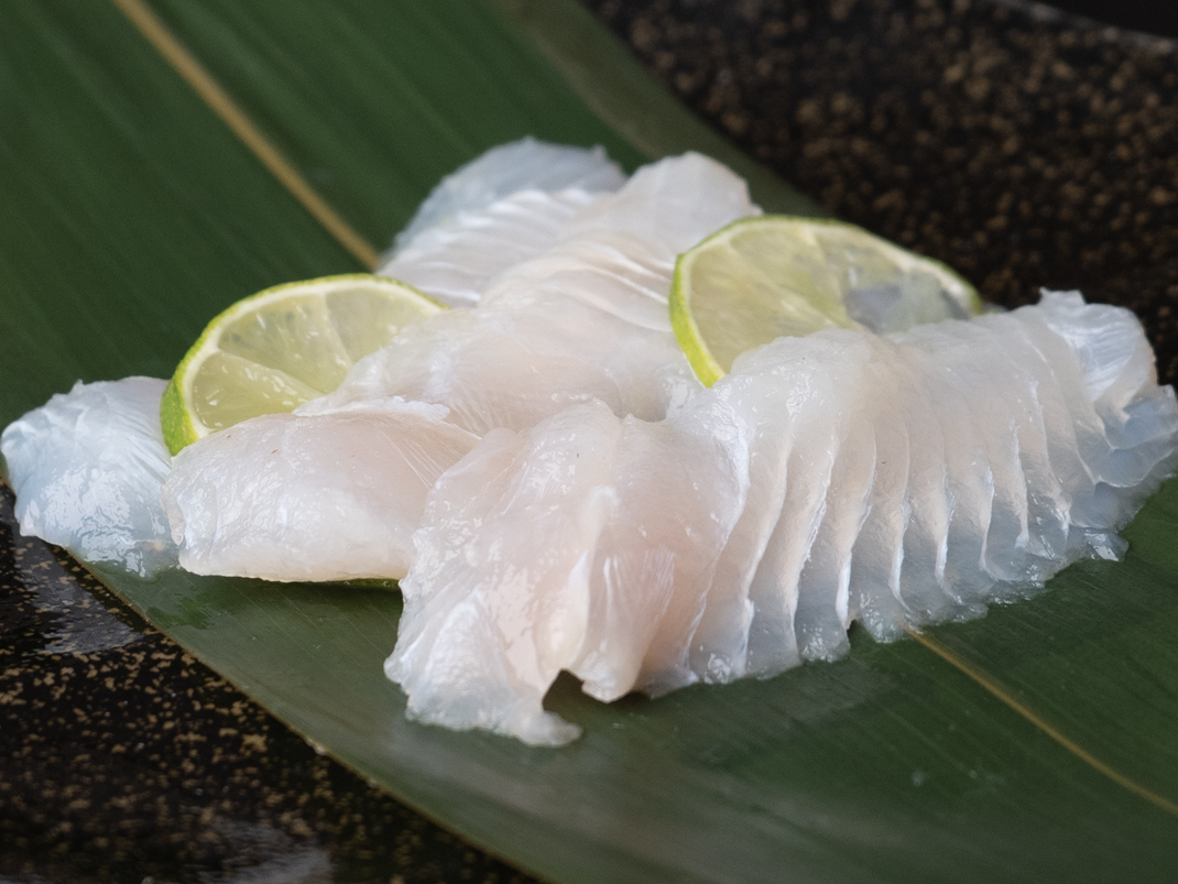 Sashimi de pesca blanca (x5 unidades)