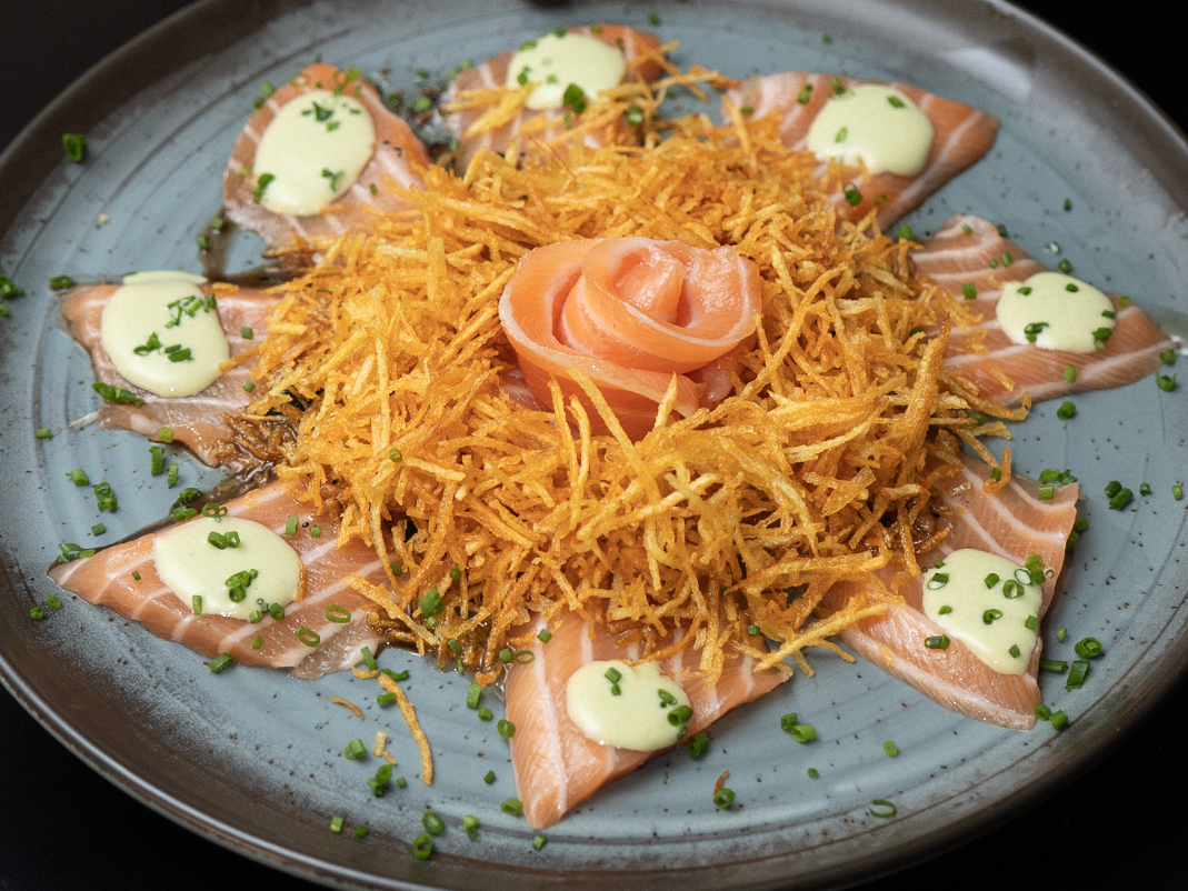 Tiradito salmón