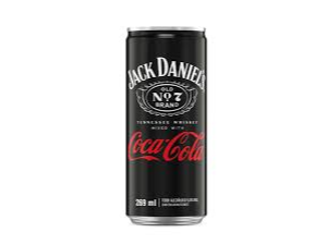 PREPARADO DE JACK DANIELS CON COCA EN LATA 269 ML