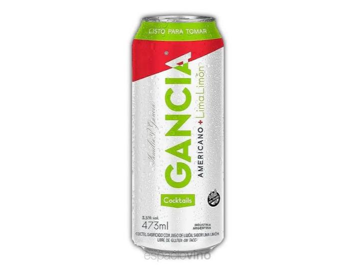 GANCIA PREPARADO EN LATA 473 ML