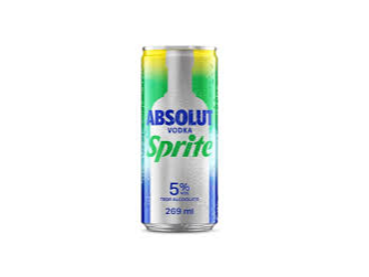 PREPARADO DE ABSOLUT Y SPRITE LATA 269 ML