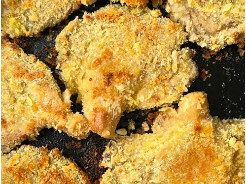 Milanesas de girgolas x4u