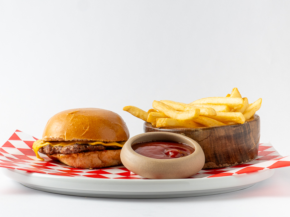 Smash Burger+Papas+Gaseosa