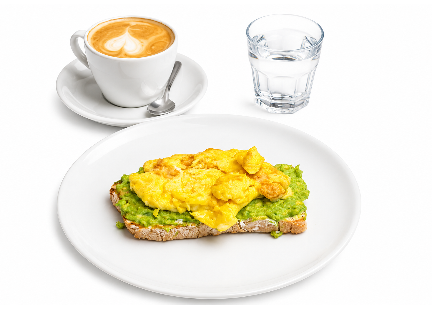 Combo avocado toast