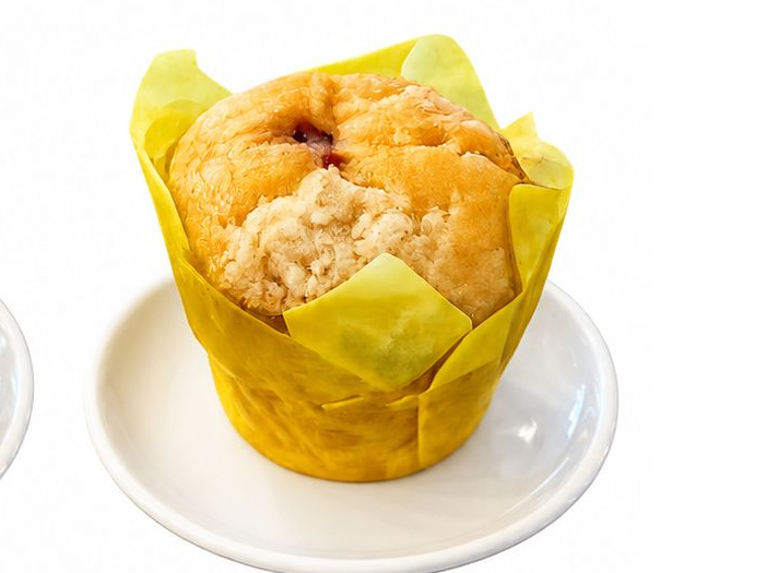 Muffin de Vainilla y Frambuesa