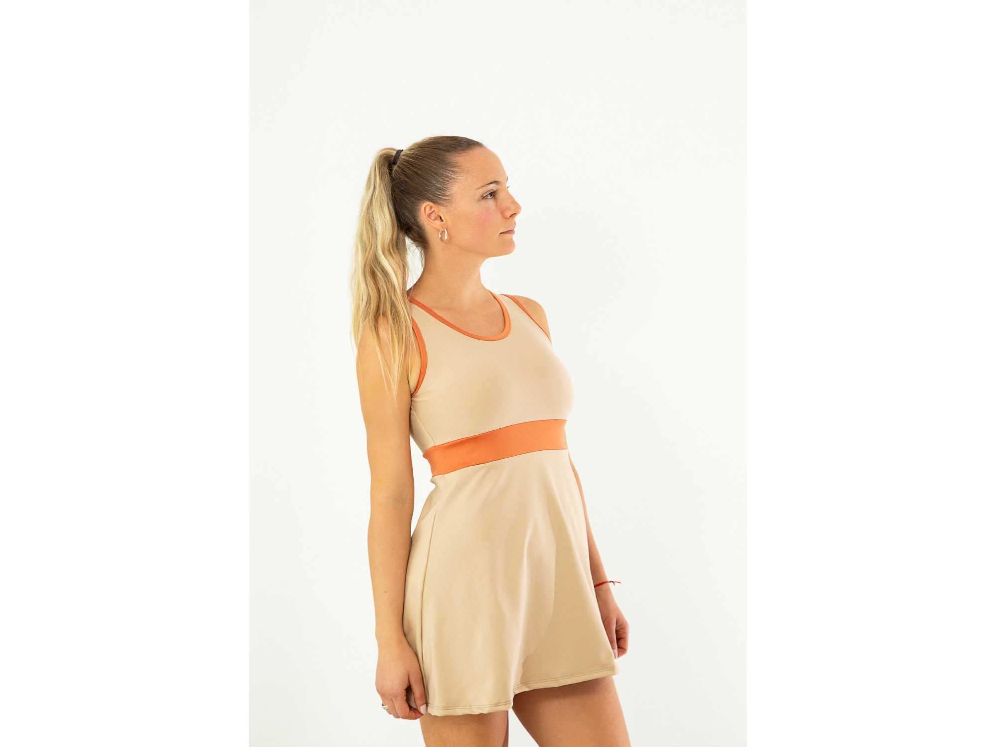 Vestido Alma Beige