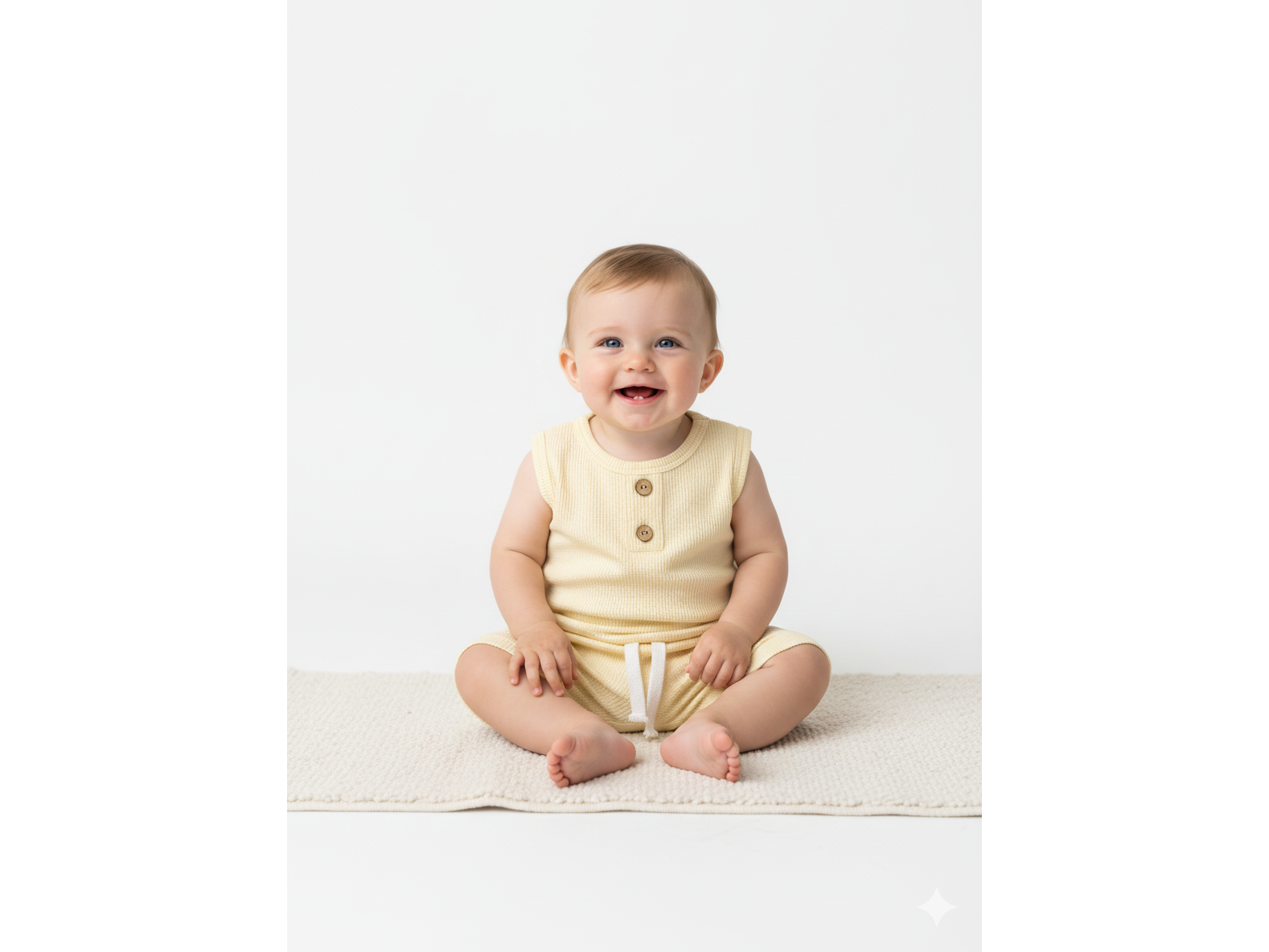 Conjunto Waffle Rayado