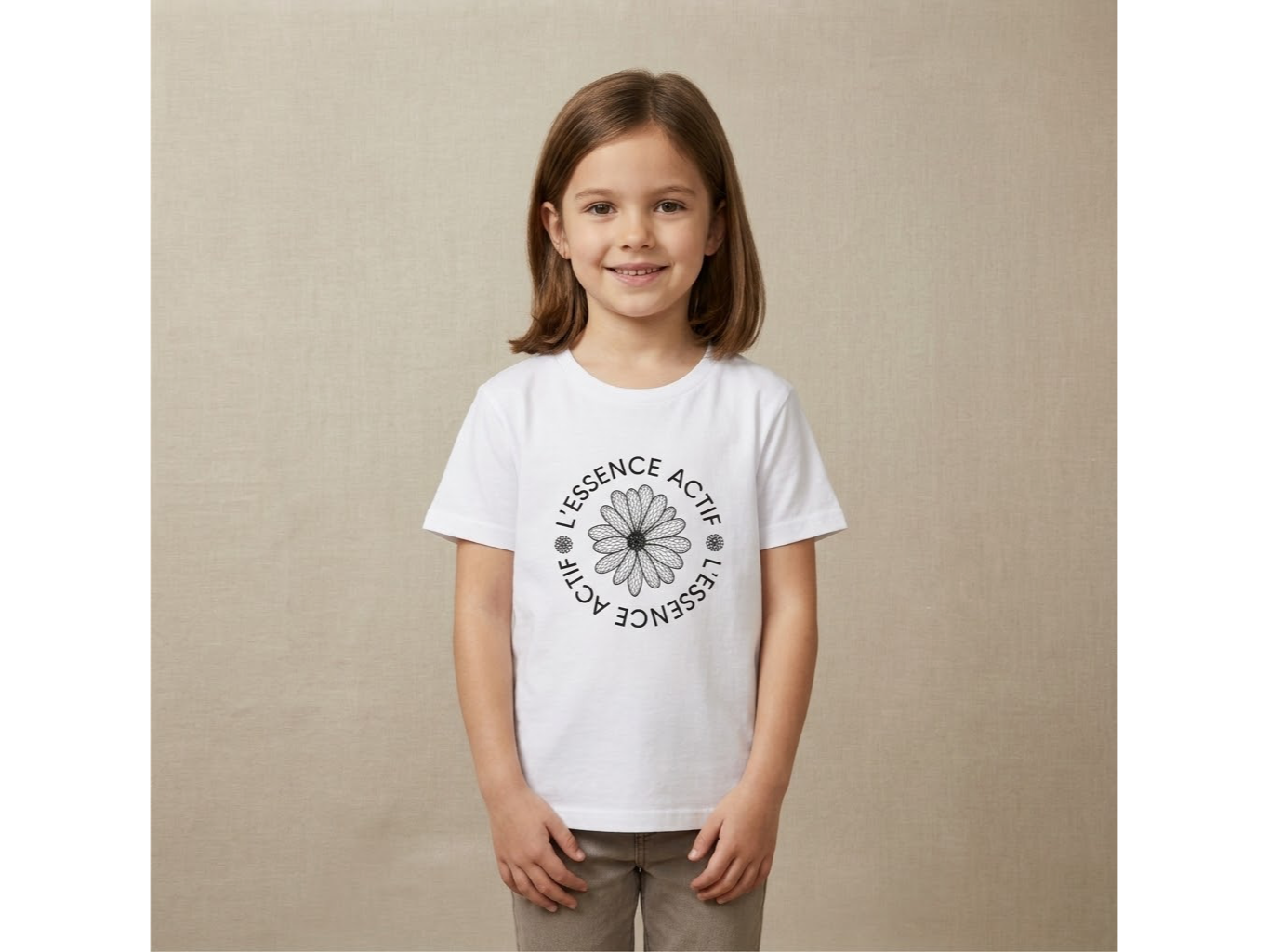 REMERA M/C FLOR