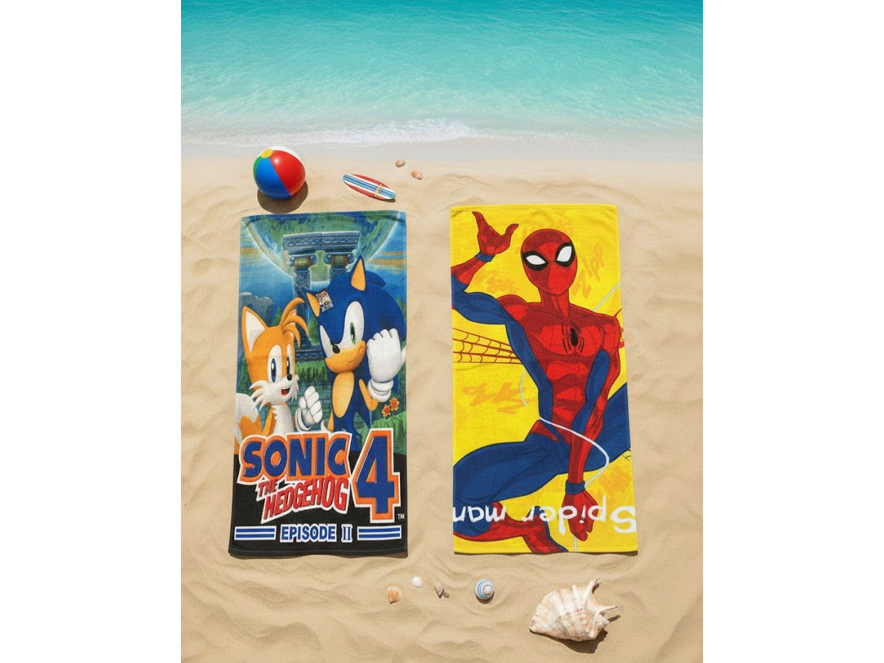 Toallón playero microfibra