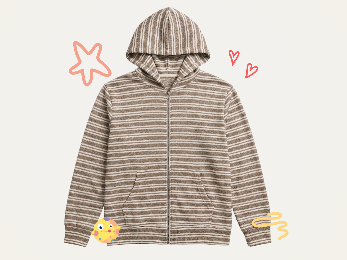 CAMPERA DARLON RAYADA