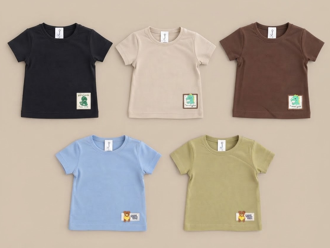 REMERA ALGODÓN C/APLIQUE 🧸 de CantinhoKids