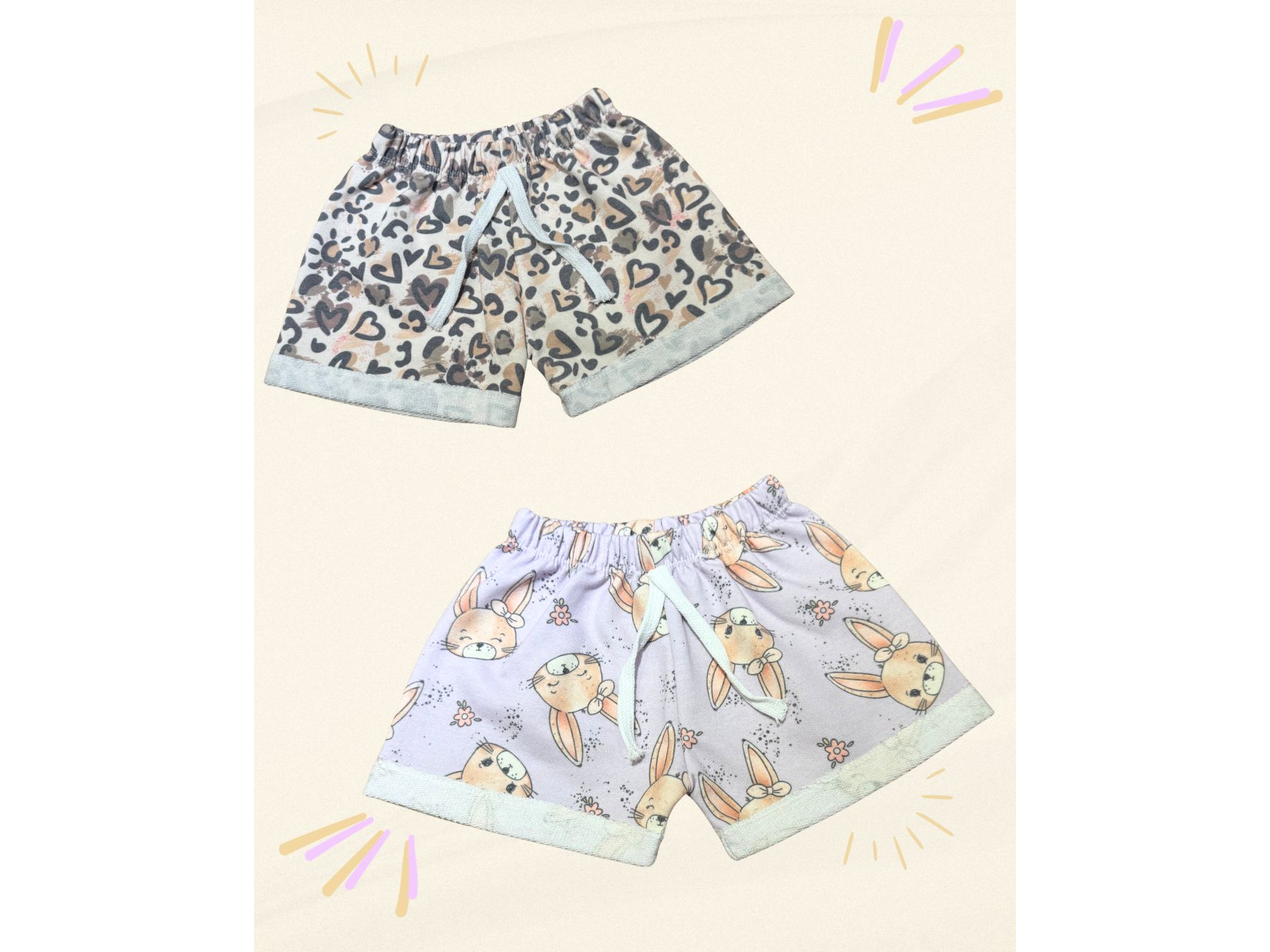 Agodón rustico estampado