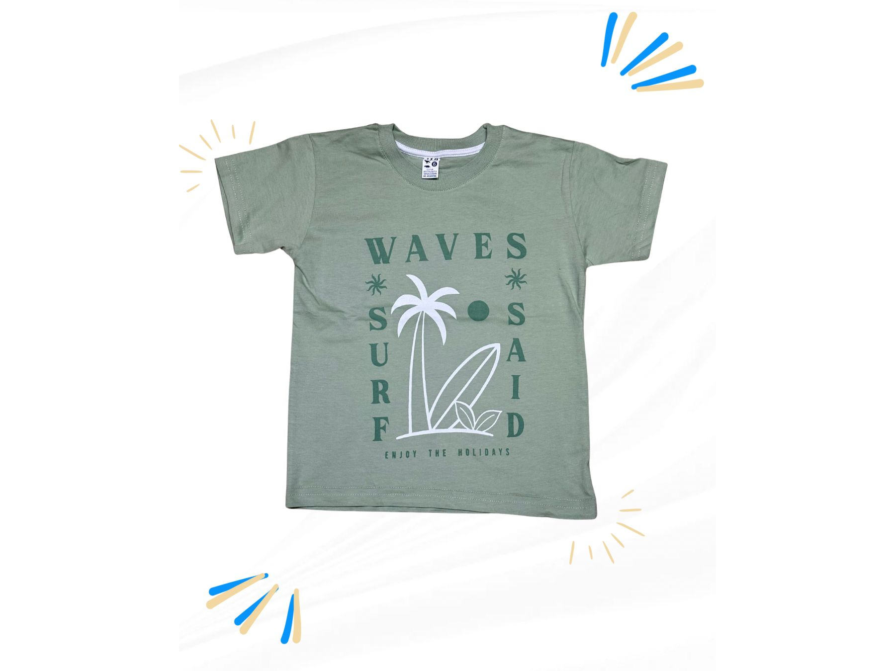 Remera algodón con estampa