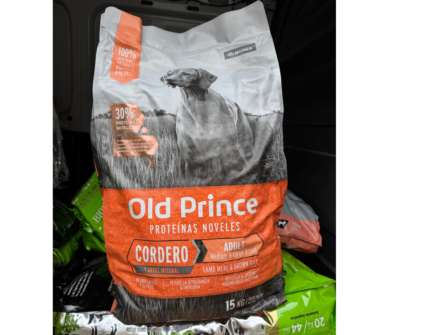 OLD PRINCE CORDERO Y ARROZ X15KG