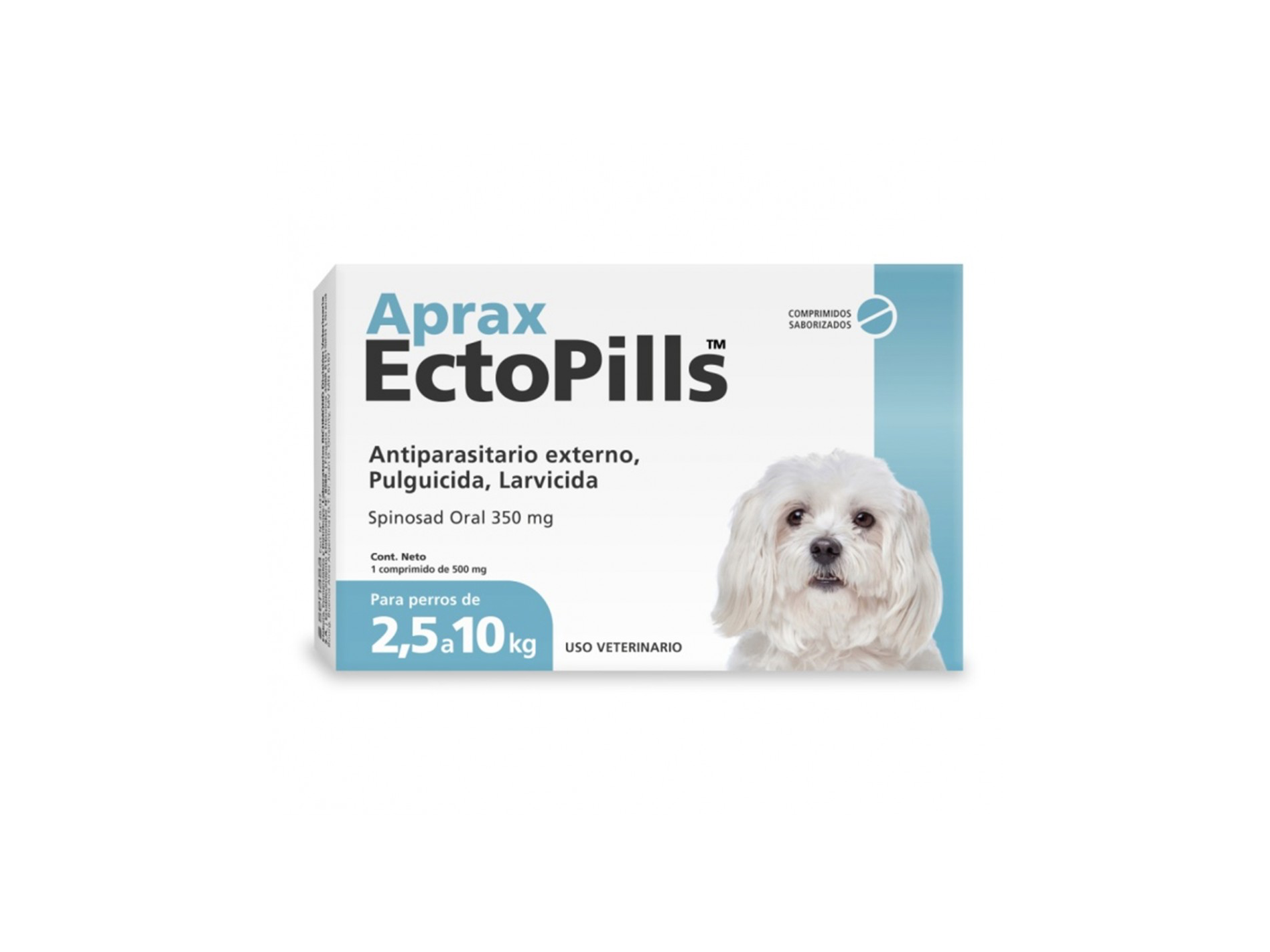 COMPRIMIDOS ECTOPILLS PERROS 2,5-10KG