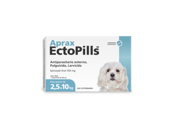 COMPRIMIDOS ECTOPILLS PERROS 2,5-10KG