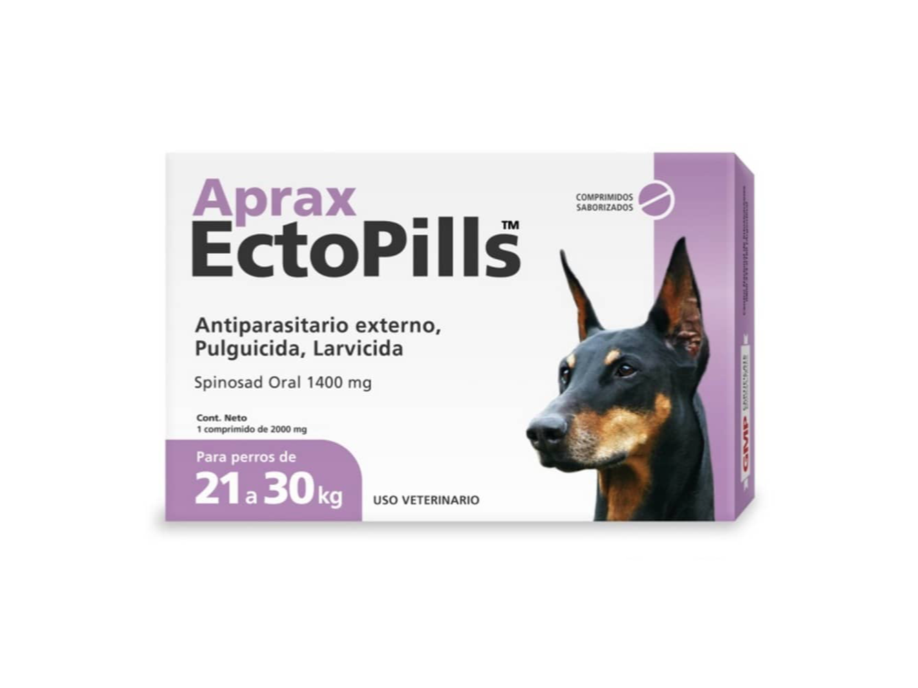 COMPRIMIDOS ECTOPILLS PERROS 21-30 KG