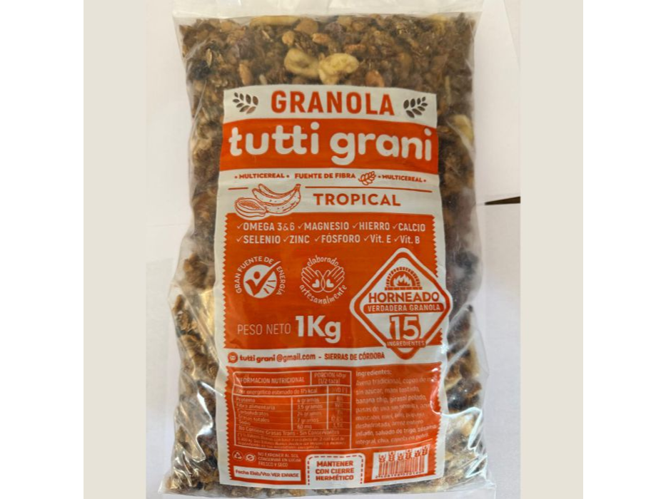 Granola Tropical - Tutti Grani x 1 kg
