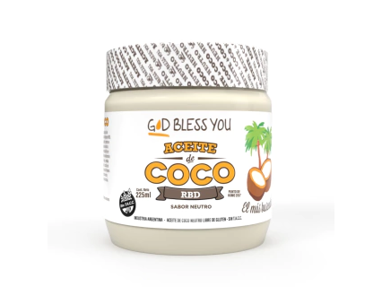 Aceite de Coco Neutro x 225 ml - God Bless You