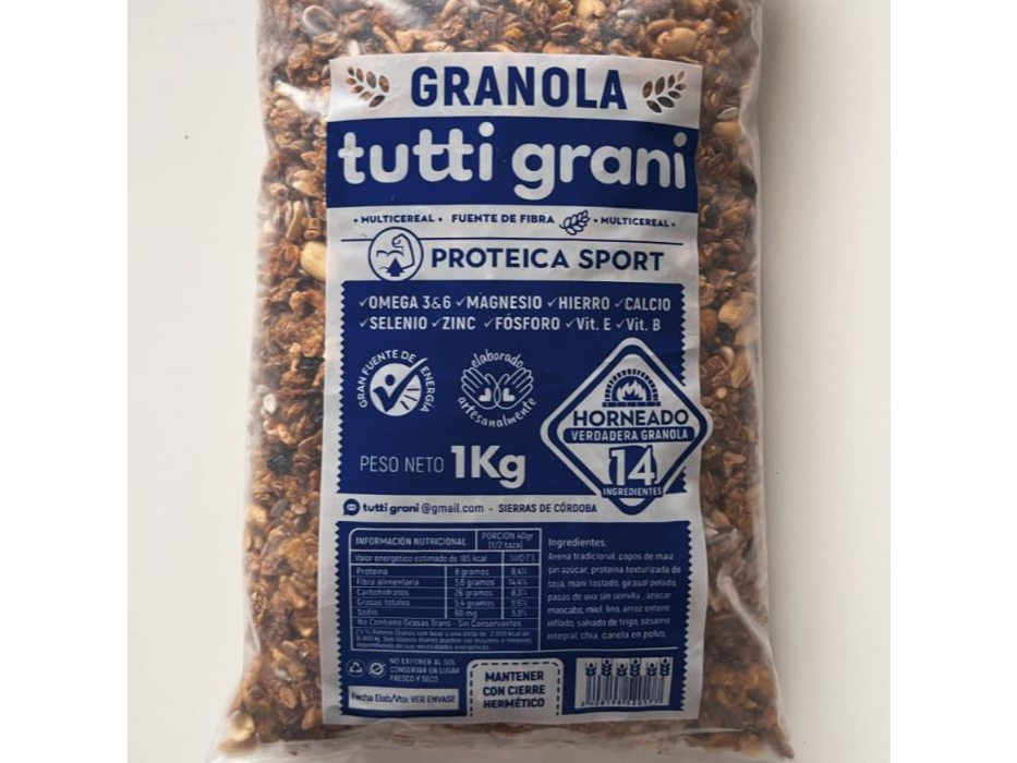 Granola Proteica Sport - Tutti Grani x 1 kg